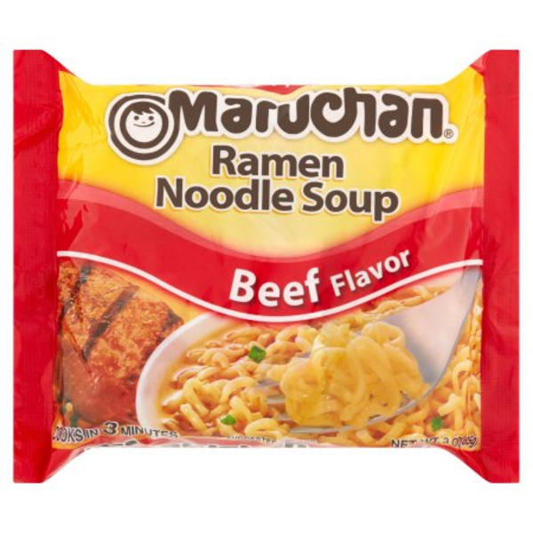 Maruchan - Beef Flavored Ramen Noodles - 24/3 oz Pack