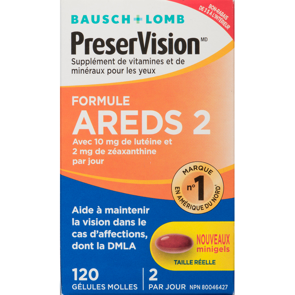 【送料0円】 PreserVision® AREDS Same-Day Supplement Mineral & Vitamin 2 フェイスジェル・ゲル