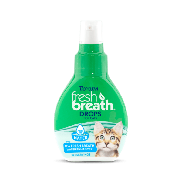 Tropi Clean Fresh Breath Oral Care Drops for Cats