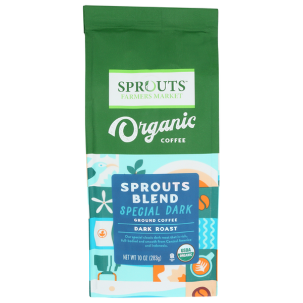 Sprouts Organic  Blend Special Dark Ground Coffee