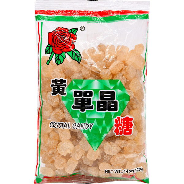 Rose Yellow Crystal Candy