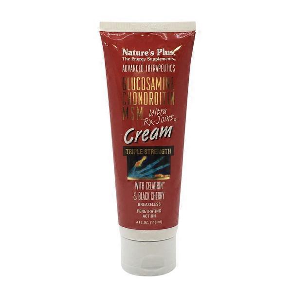 Nature's Plus Glucosamine Chondroitin Msm Ultra Rx Joint Cream With