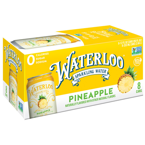 Waterloo Sparkling Water Pineapple Same-Day Delivery or Pickup | Clark ...