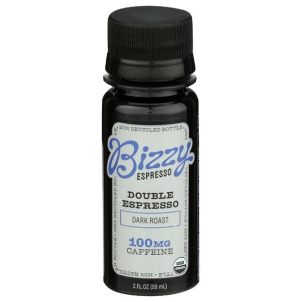 Bizzy Coffee Organic Dark Roast Double Espresso