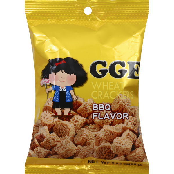 GGE Wheat Crackers, Bbq Flavor