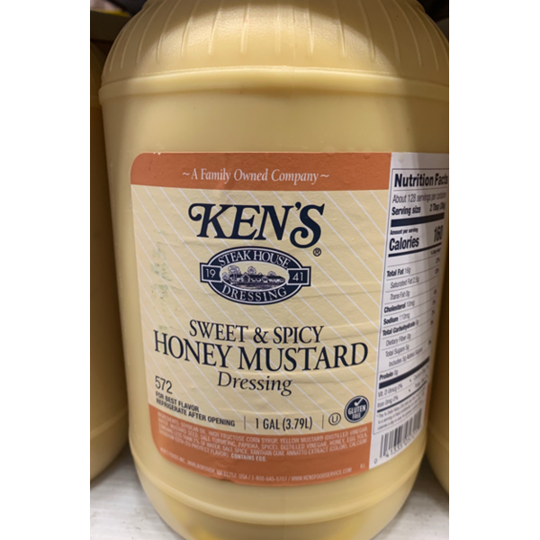 Ken's - Sweet & Spicy Honey Mustard Dressing - gallon
