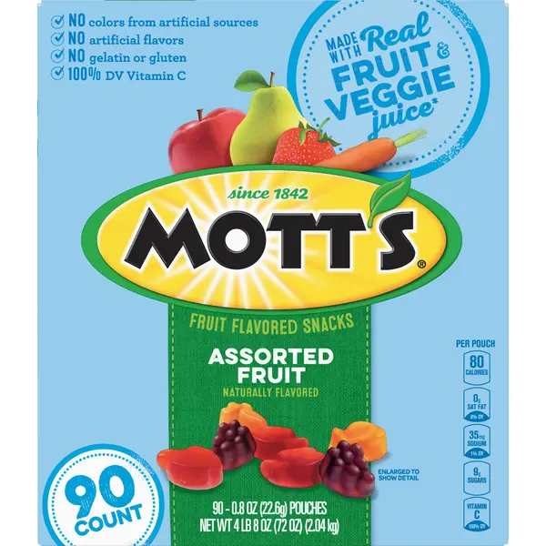 Fruit Flavored Snacks, 90 ct