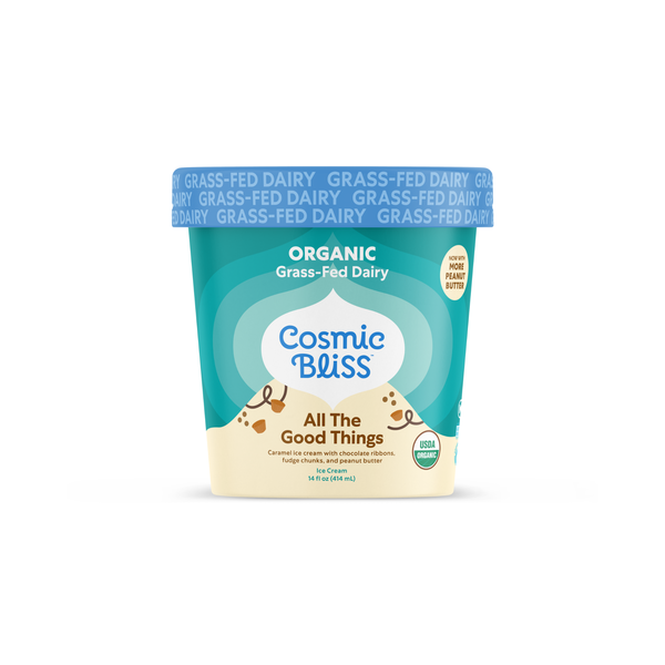 Cosmic Bliss Organic, Grass Fed Dairy, All the Good Things Same