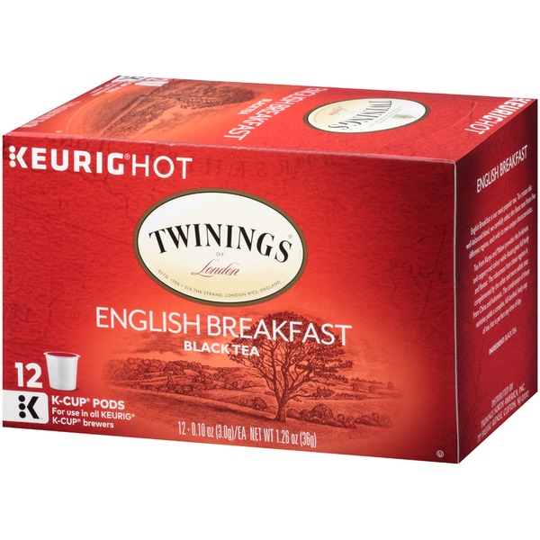 Twinings English Breakfast Black Tea KCups from Kroger Instacart