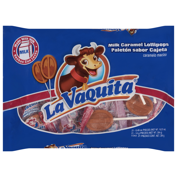 La Vaquita Lollipops, Milk Caramel
