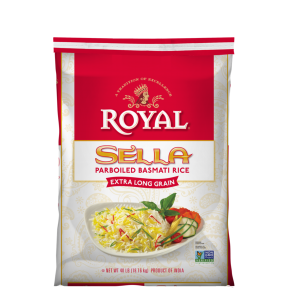 Royal - Chef's Secret Sela Basmati Rice - 40 lbs