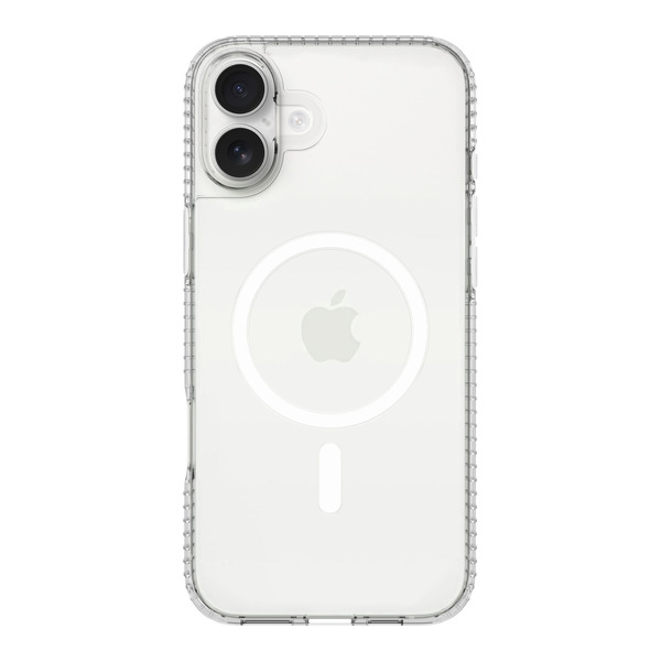 Insignia Clear Hard-Shell Case With MagSafe for iPhone 16