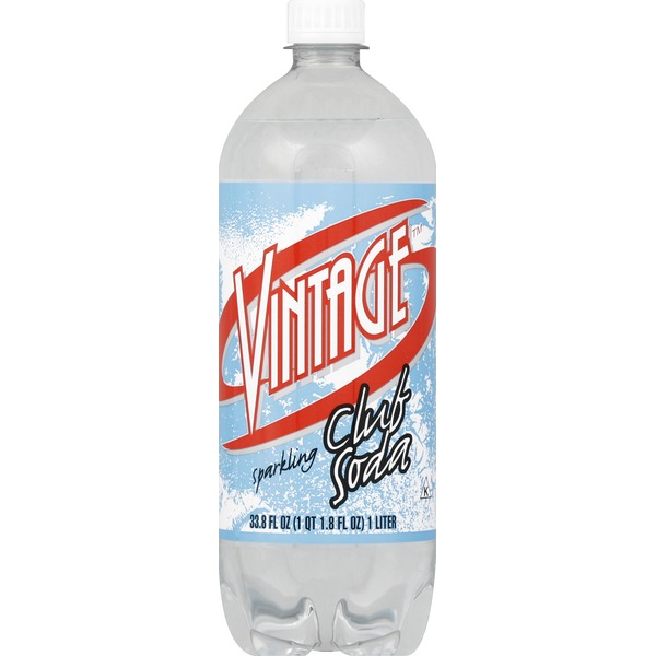Vintage Club Soda, Sparkling (1 each) Instacart