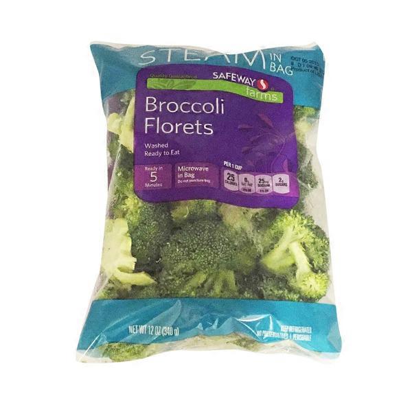 Signature Kitchens Broccoli Florets Microwave In Bag (12 oz bag
