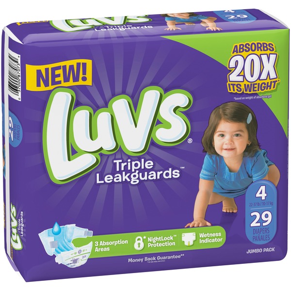 heb size 4 diapers