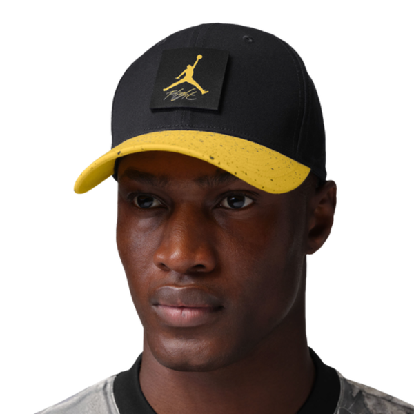 Jordan Women's Rise Tour Cap, M/L - Black/Tour Yellow