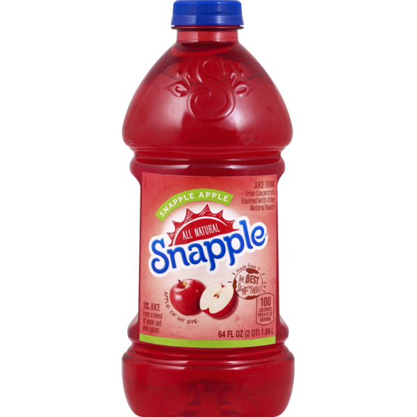 Snapple Juice Drink, Apple (64 fl oz) Instacart