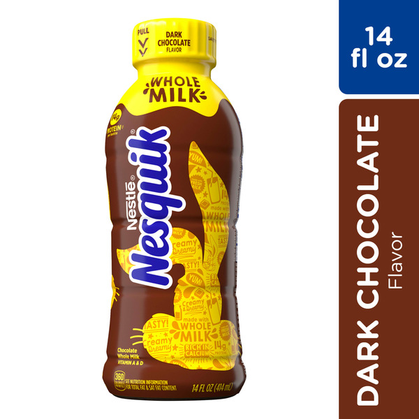 Nestlé NESQUIK Dark Chocolate Flavor Whole Milk Ready to Drink