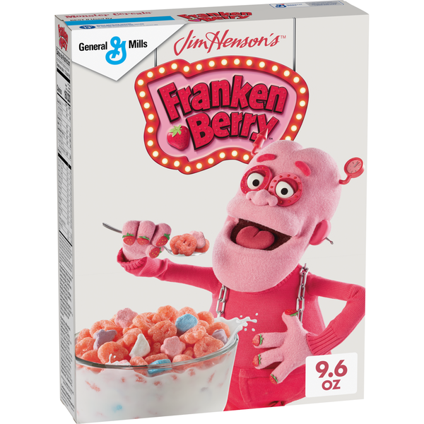 General Mills Franken Berry Halloween Cereal