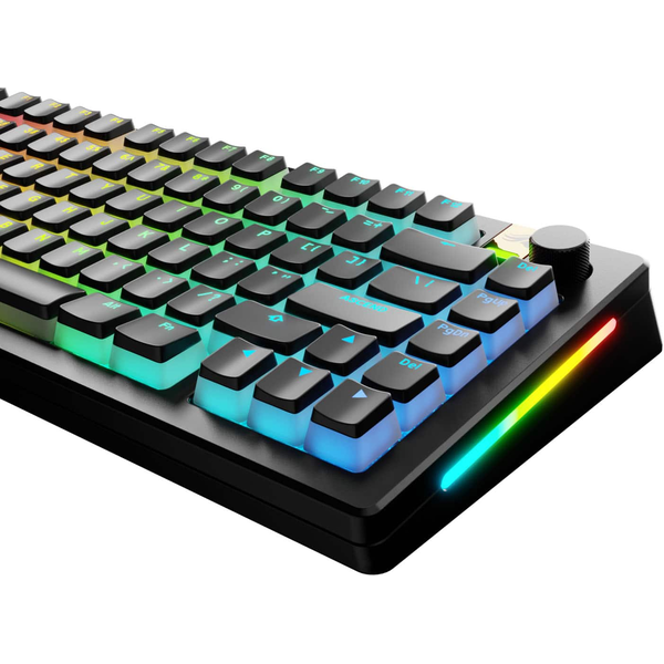 Glorious GPBT Aura V3 RGB Pudding-Style Keycaps - Black