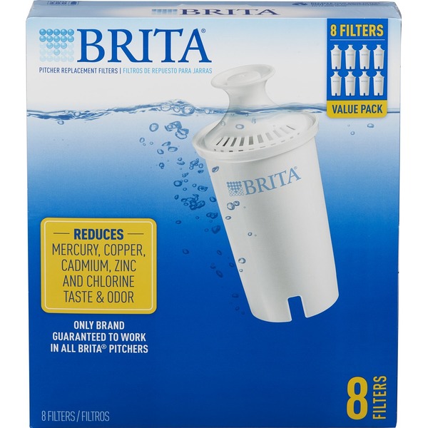 Brita Pitcher Replacement Filters (8 ct) Instacart
