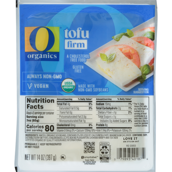O Organics Tofu, Firm