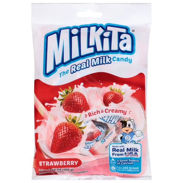Milkita Candy, Milky Creamy Strawberry