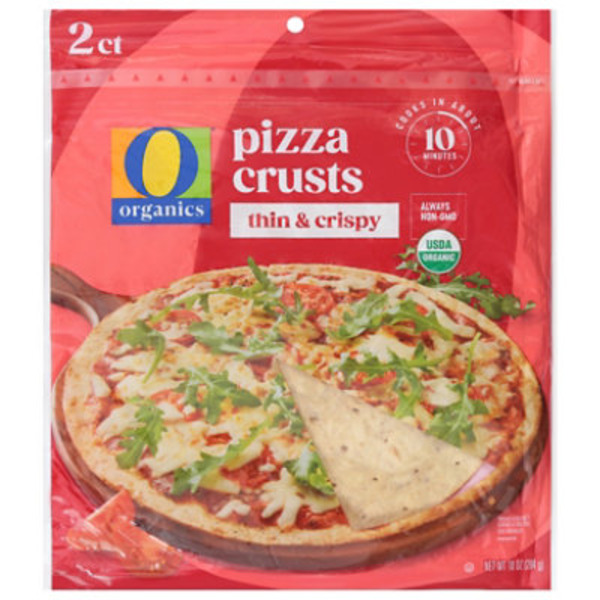O Organics Crispy Thin Pizza Crust