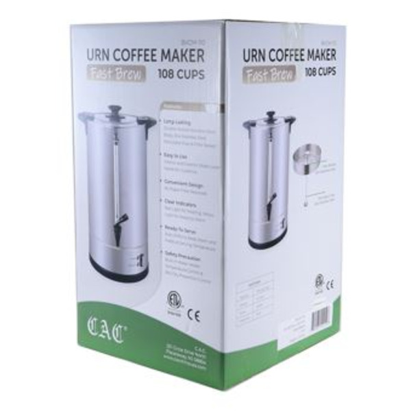 Fast Brew - Urn Coffee Maker, 108 cups