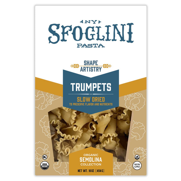 Sfoglini Trumpets, Organic Pasta