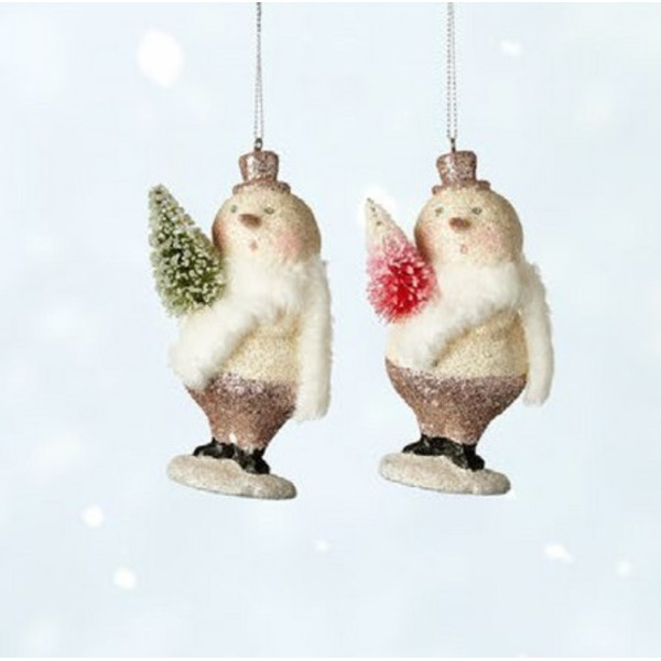 One Hundred 80 Degrees Snowman Ornament