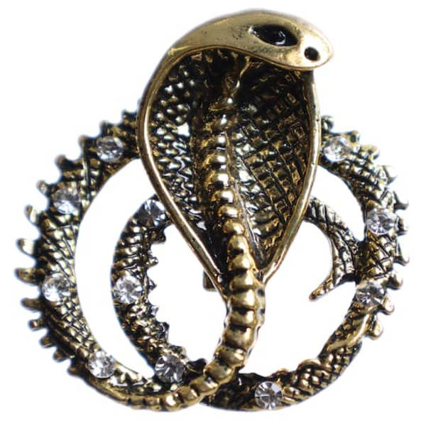 Ashland Cobra Metal Accent with Gems