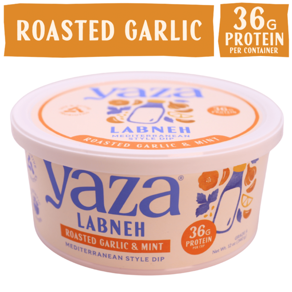 Yaza Roasted Garlic & Mint Labneh Same-Day Delivery or Pickup