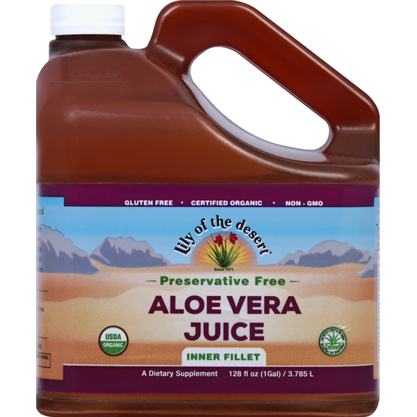 Lily of the Desert Preservative Free Aloe Vera Juice Inner Fillet