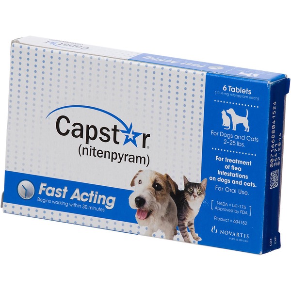 Capstar Flea Treatment For Dogs And Cats (11.4 mg) Instacart