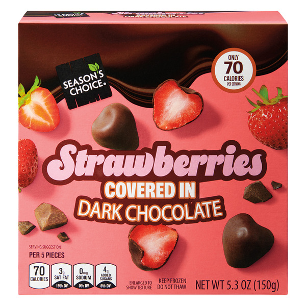 ALDI Season's Choice Covered Strawberry Chocolate Same-Day