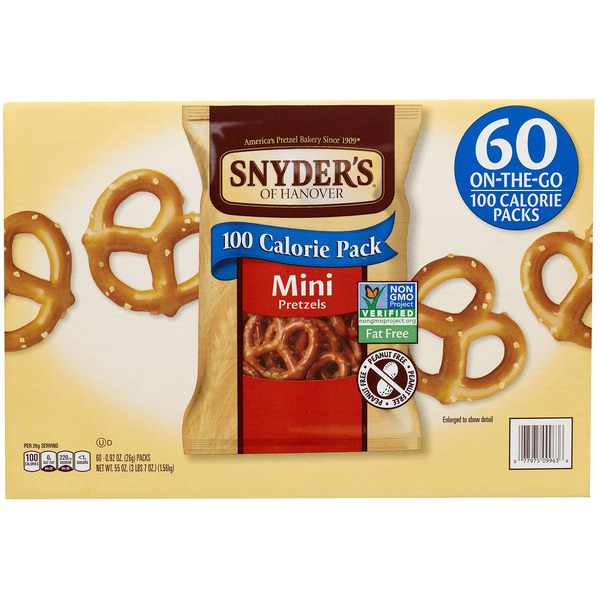 Snyder's of Hanover Mini Pretzels, 60-count