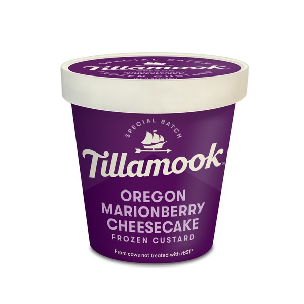 Tillamook Oregon Marionberry Cheesecake Frozen Custard (15.5 oz