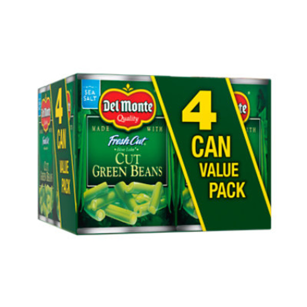 Del Monte Cut Green Beans Value Pack