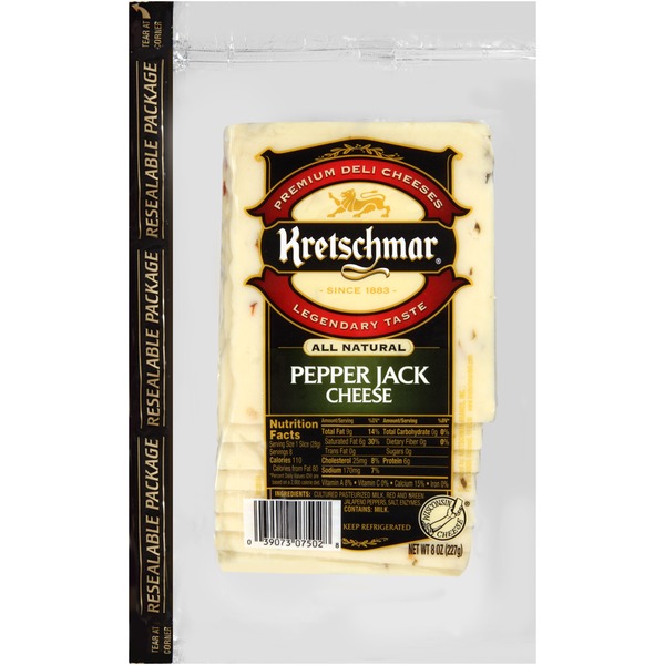 Kretschmar Pepper Jack Cheese PreSliced from Shoppers Instacart