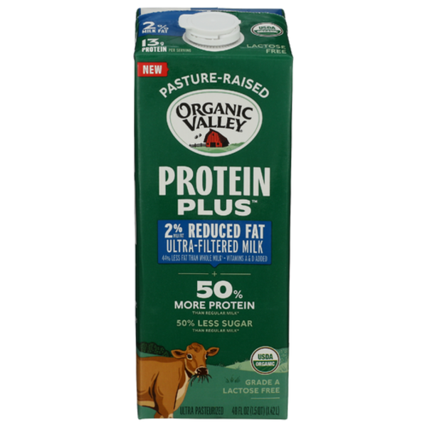 Organic Valley Organic Protein Plus 2% Reduced Fat Ultra-Filtered