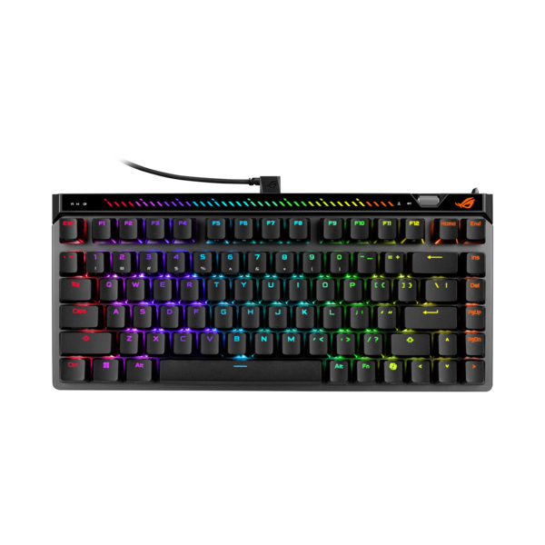 ASUS ROG Falchion Ace 75% Wired Magnetic Hall Effect RGB Gaming Keyboard With Hot-Swappable ROG HFX V2 Switches - Black