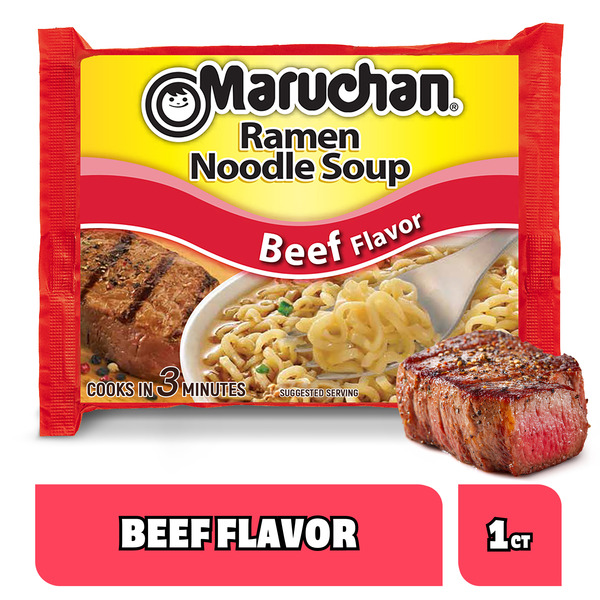 Maruchan Ramen Noodle Soup, Beef