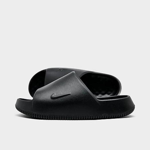 Nike Men's Calm 2.0 Slides, Size 10, Medium/D Width - Black