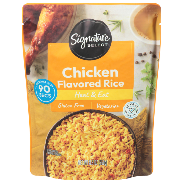 Signature SELECT Rice, Chicken Flavored, Heat & Eat