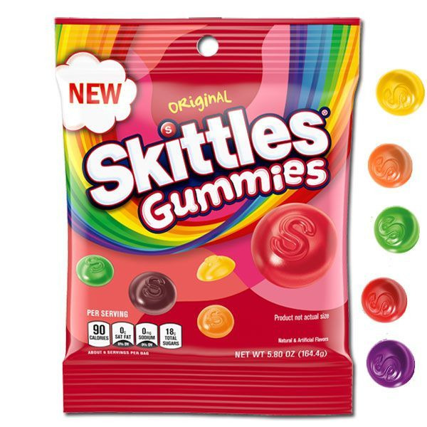 Skittles Original Gummies, 5.8 oz, 12 Ct