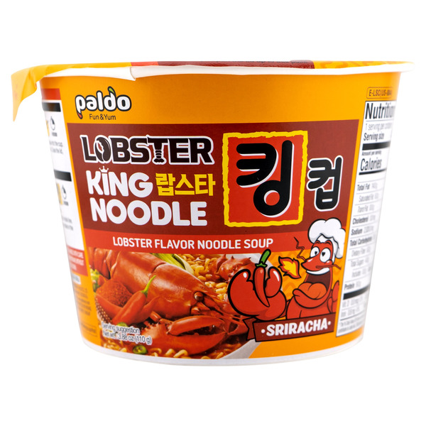 Paldo Sriracha Lobster Flavor King Noodle Soup