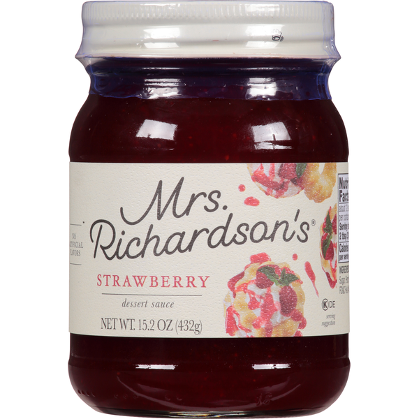 Mrs. Richardson's Dessert Sauce, Strawberry