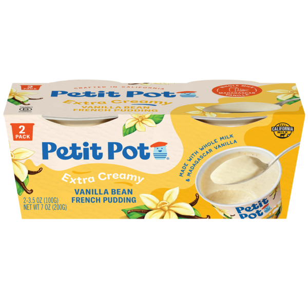 Petit Pot Extra Creamy Vanilla French Pudding Same-Day Delivery or