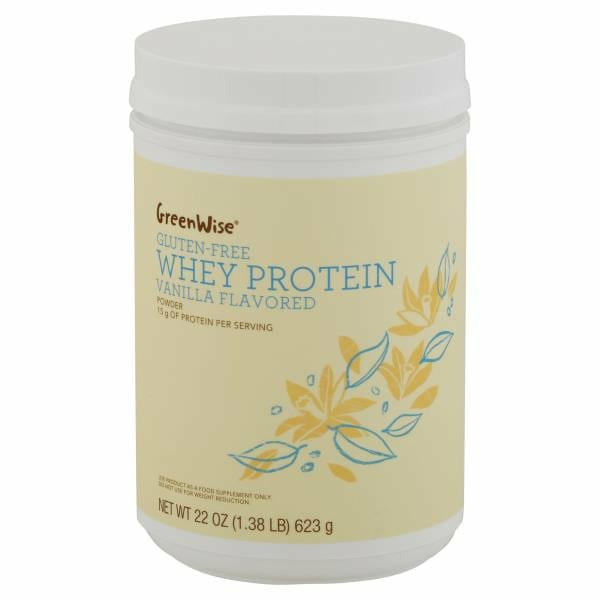 GreenWise Whey Protein, Gluten-Free, Vanilla Flavor Same-Day Delivery ...